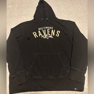 47 Black Baltimore Ravens Hoodie